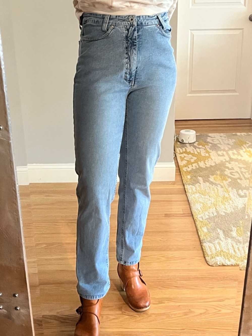 High-Rise Cambio Sharon Light Blue Women’s Jeans